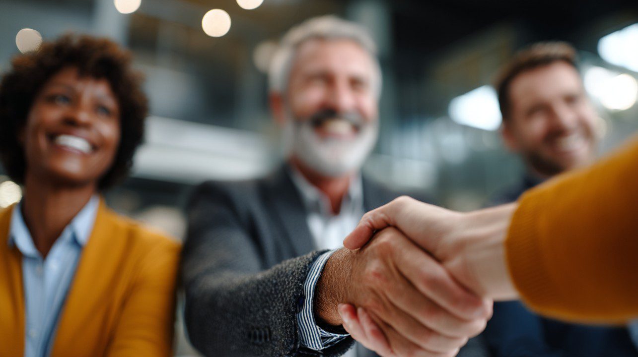 Business partnership and deal closing